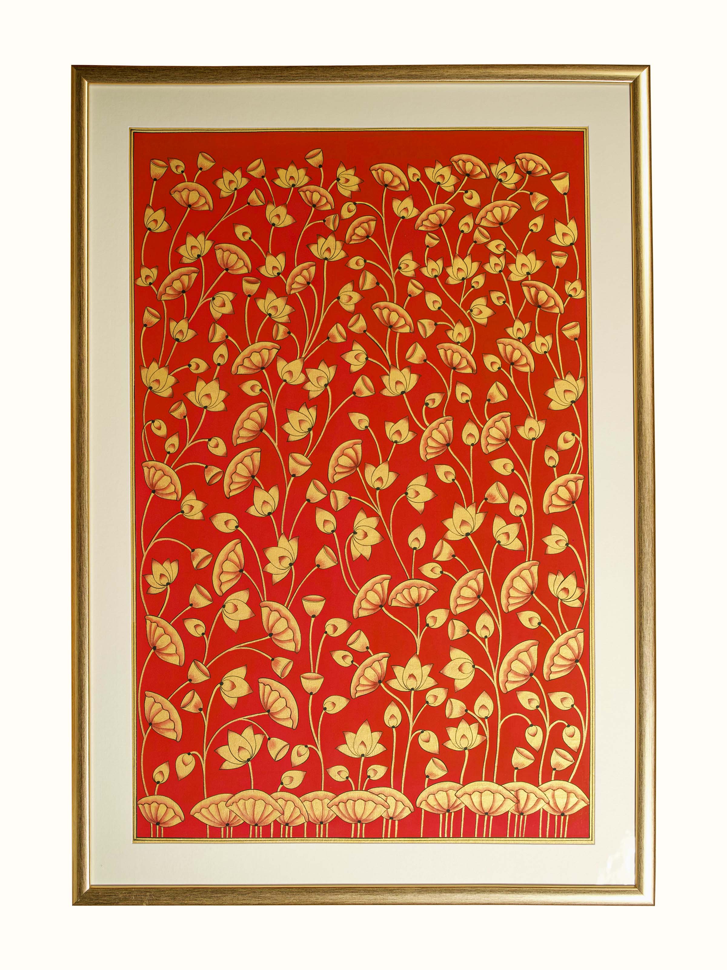 Kamalatala Pichwai Painting
