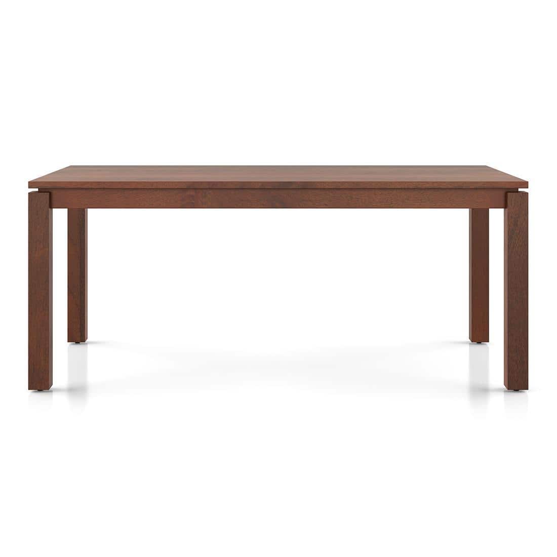 Atlas Solid Wood 6 Seater Dining Table with Atlas Dining chair Set