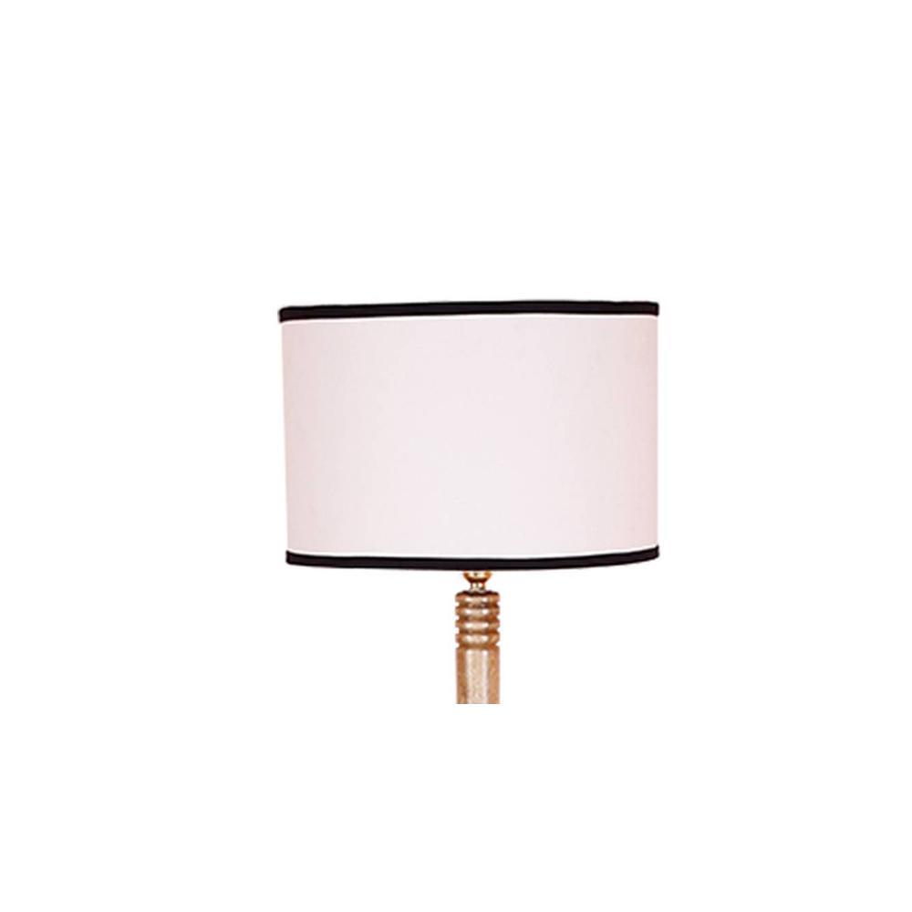 Harlow Multicolour Cotton Shade Floor Lamp