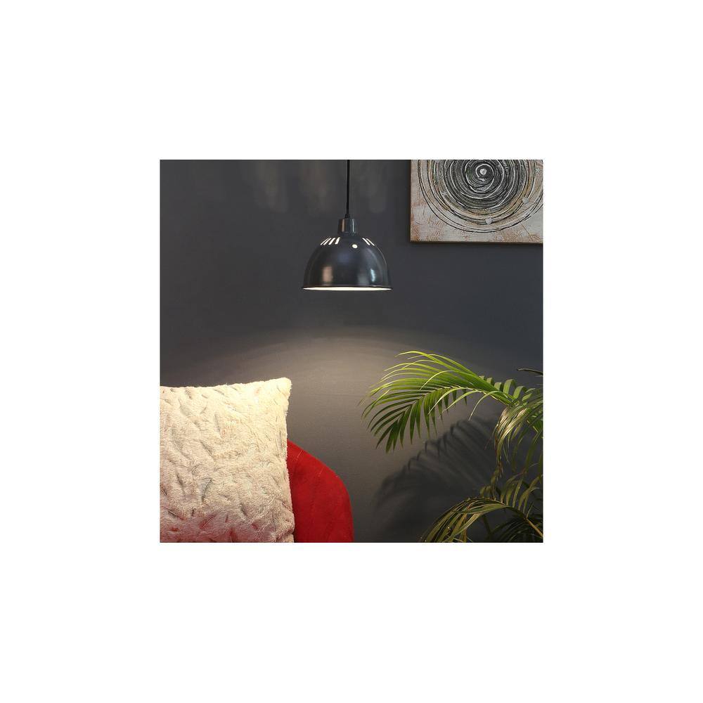 White Grey Metal Hanging Light