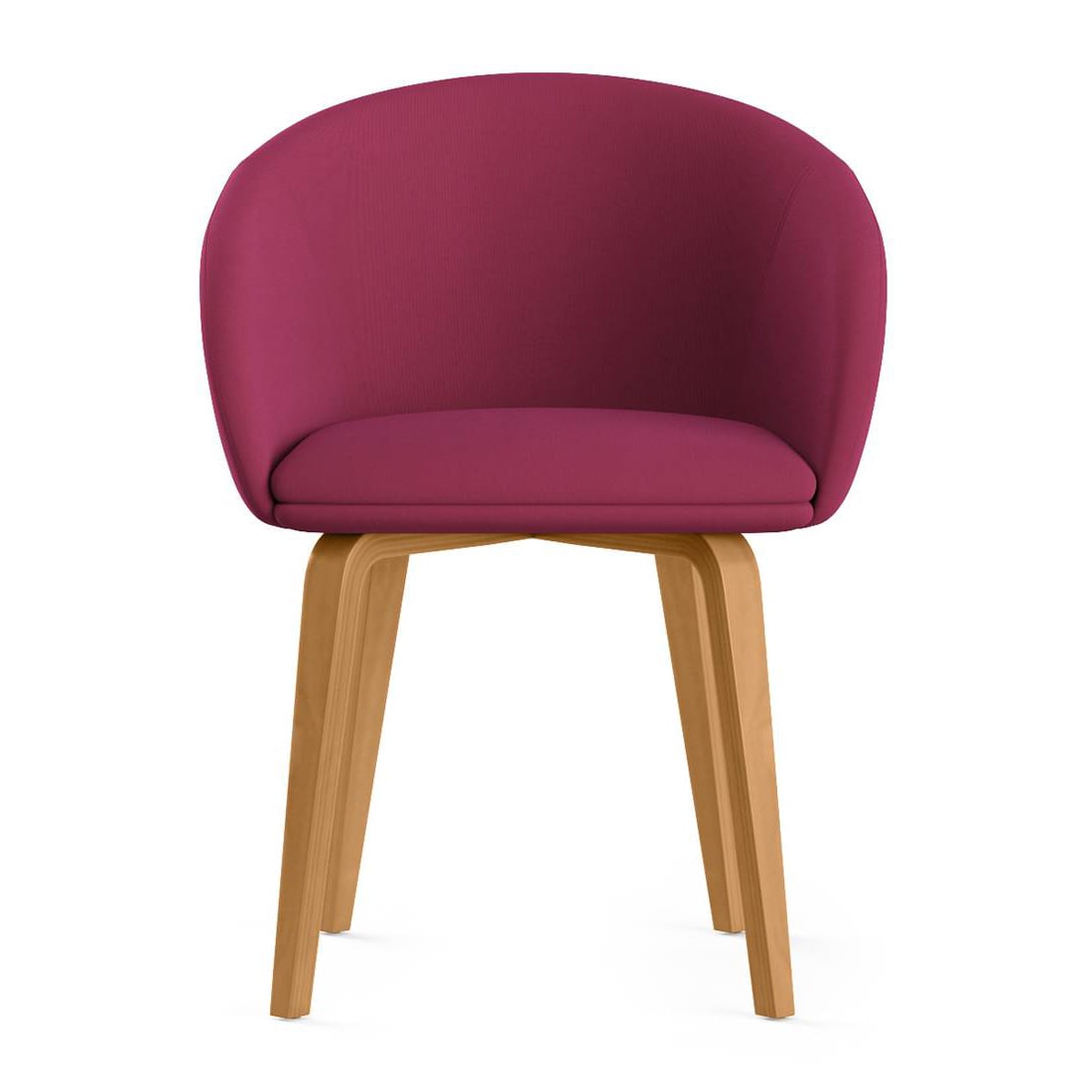 Meryl Lounge Chair Colour - Raspberry - Urban Ladder