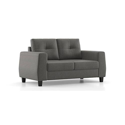 Edward 2 Seater Fabric Sofa (Yessica Grey)