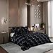 Stoa Paris Satin Comforter King Size with 2 Pillow Covers, 300TC Comforter Set Covers, Twilight Rhapsody - Stoa Paris