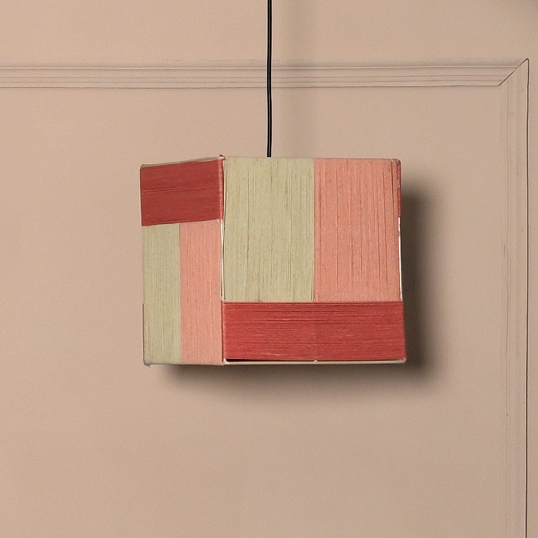 Jolie Handcrafted Squat Hanging Lamp