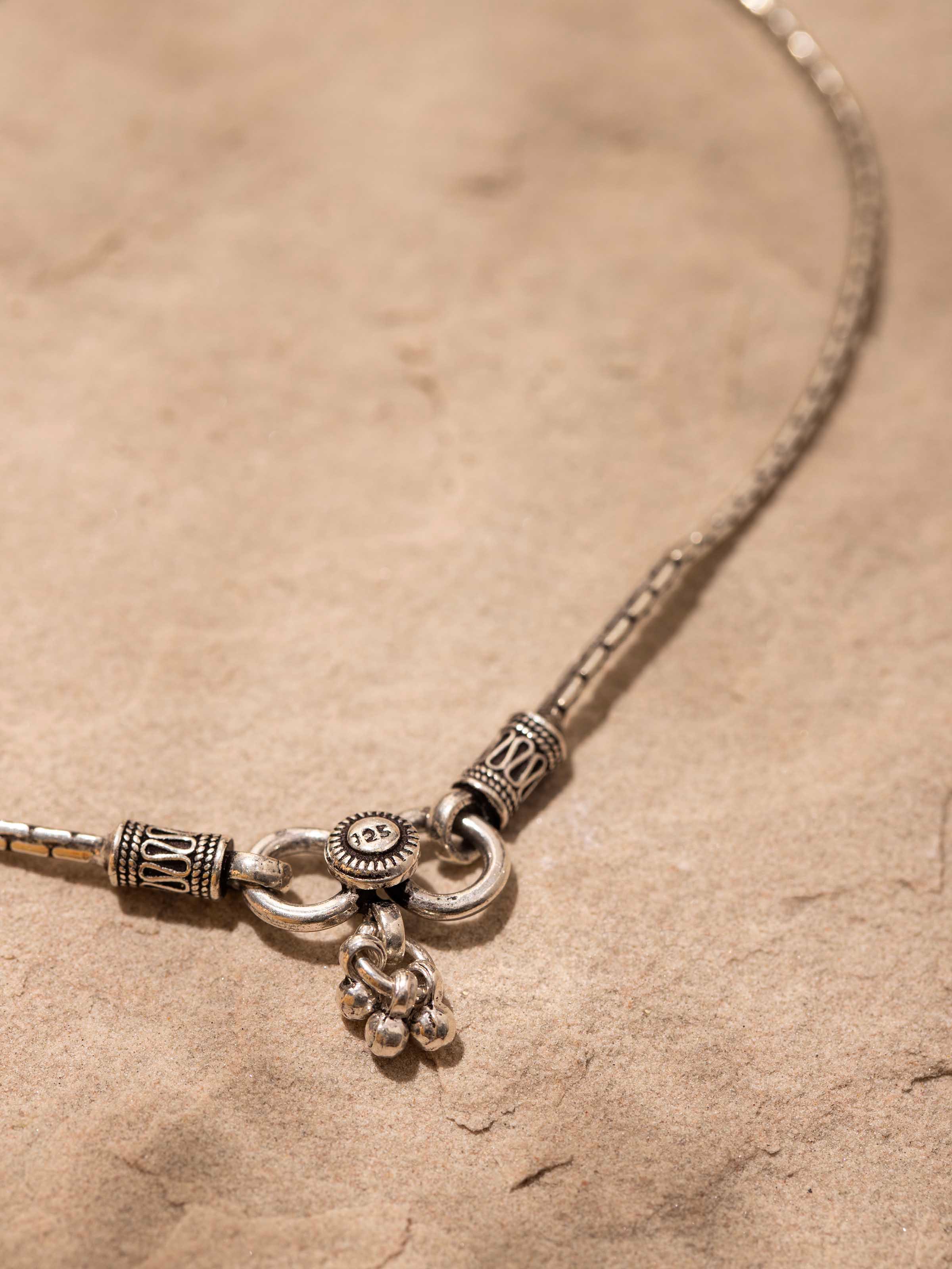 Silver Smithing Anklets (2 Pcs)