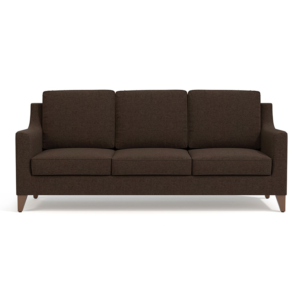 Abbey Sofa Set (Colour : Mocha, Cushion : Hard, Seater : 3+2+1)