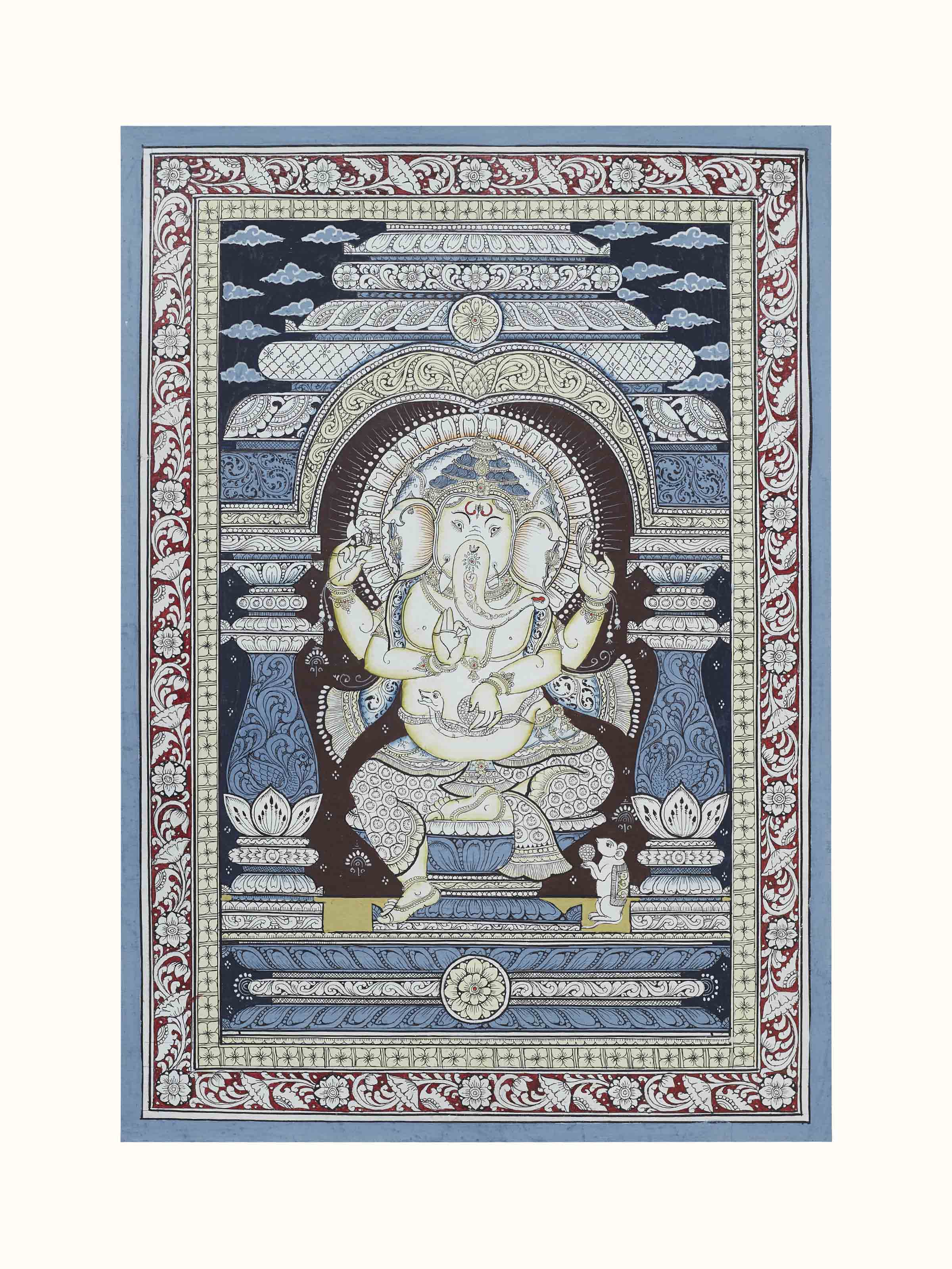 Ganesha Pattachitra Painting