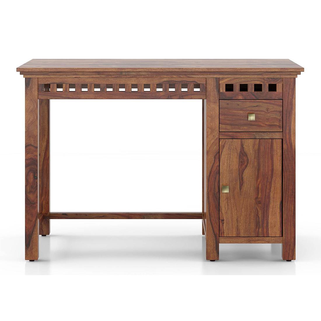 Fidora Study Table Finish - Teak