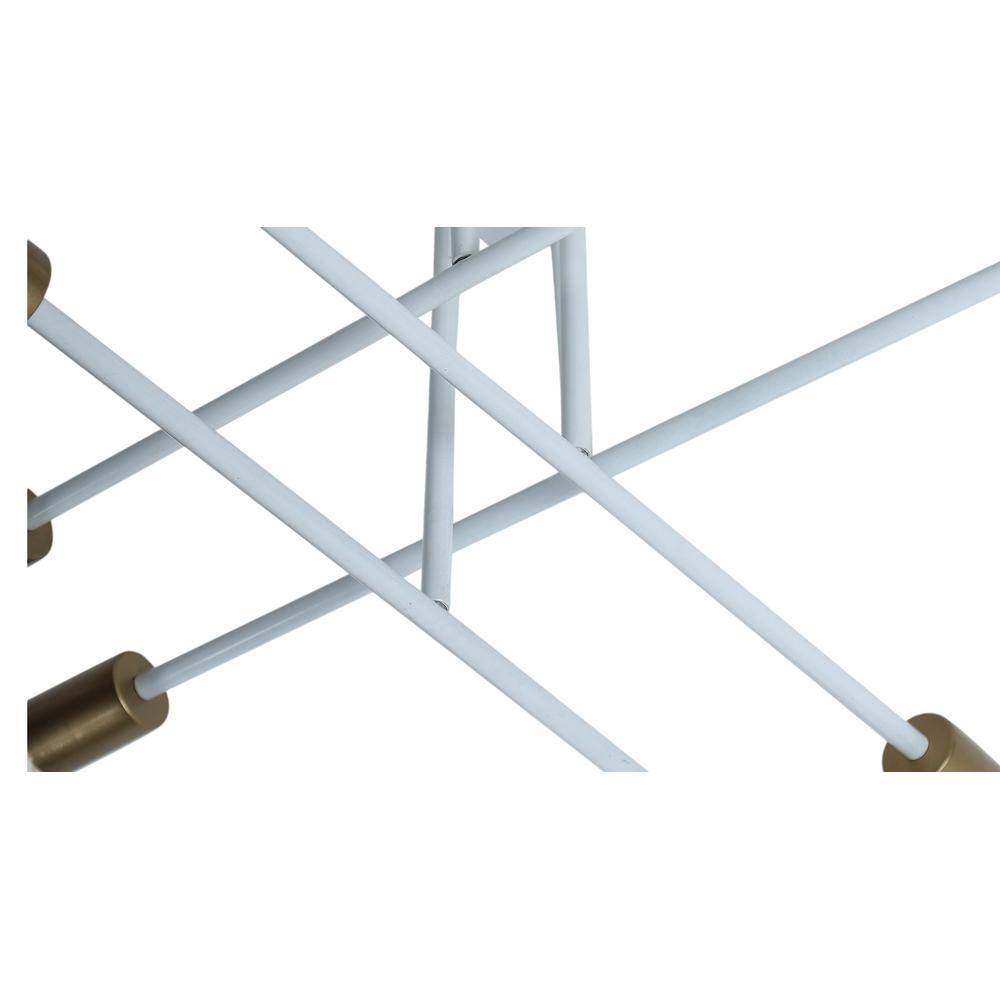 Eight Head Sputnik White Mordern Chandelier