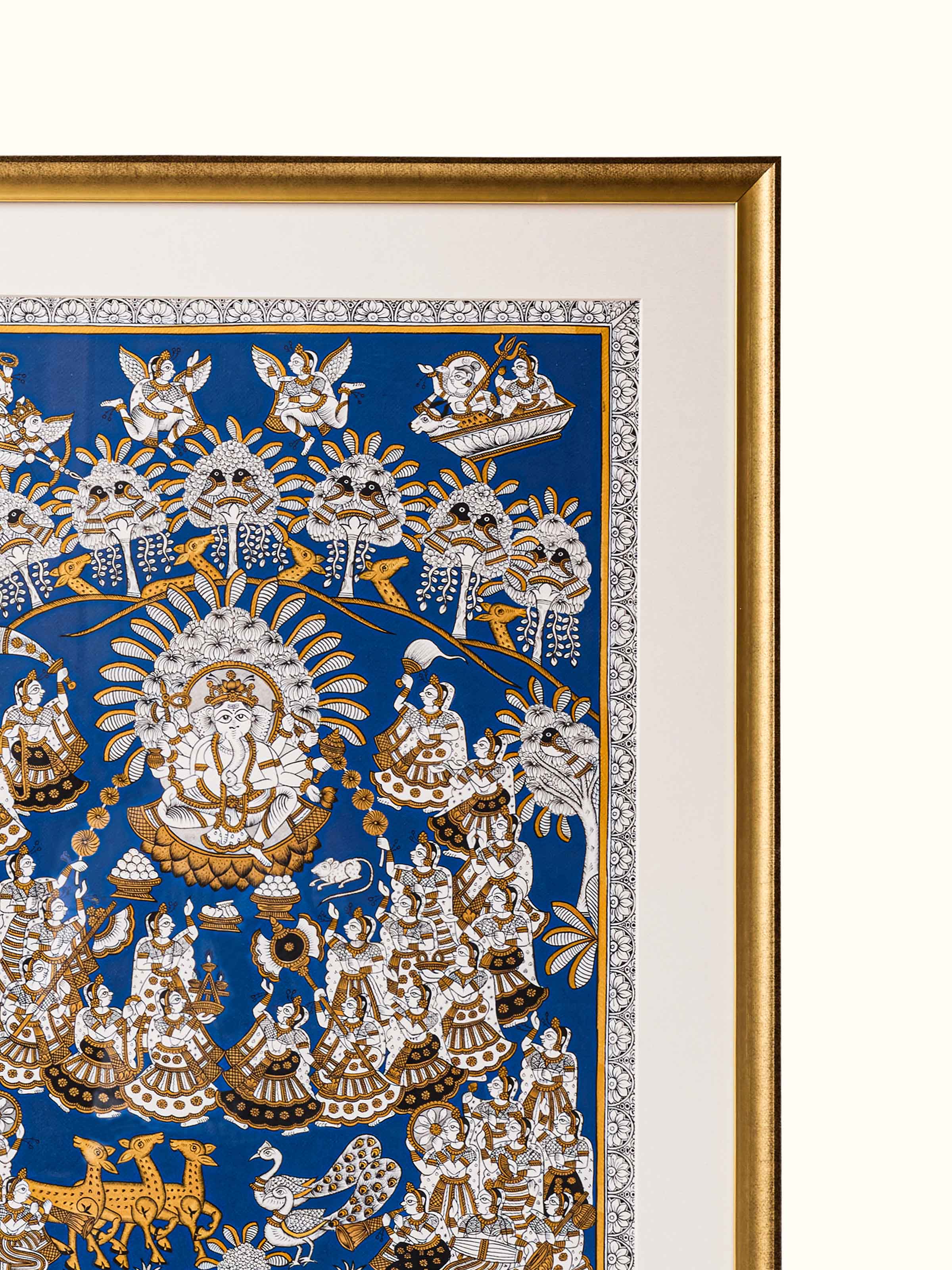 Ganesh Vandana Phad Painting