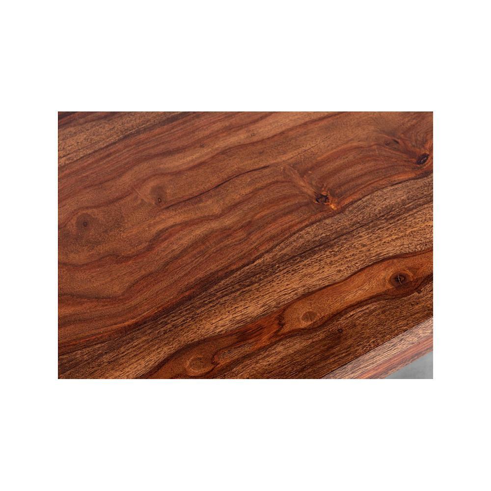 Alison Sheesham Wood Coffee Table In Teak Finish