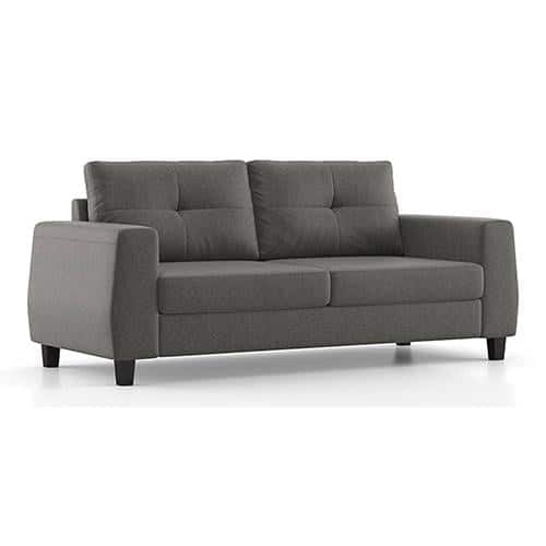 Edward 3 Seater Fabric Sofa (Yessica Grey)