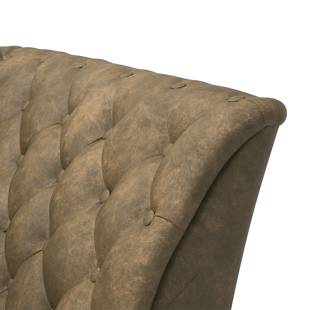 Weston 2 Seater Luxury Italian Leather Sofa In Antique Moss