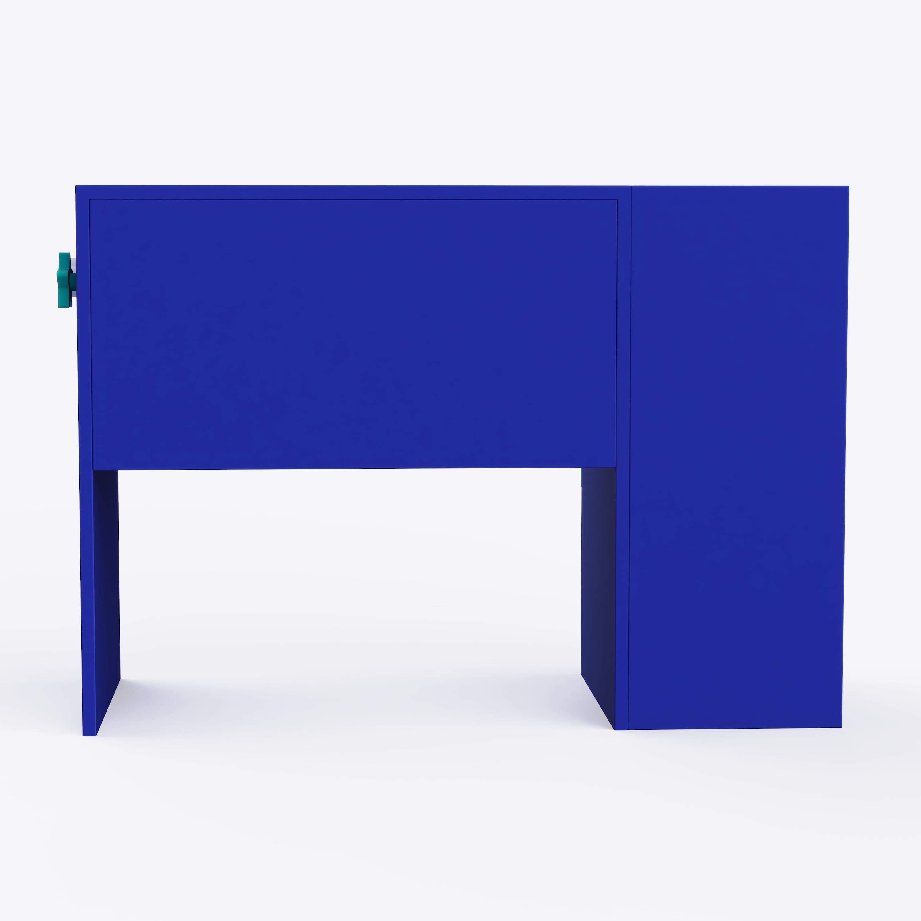 Curious Koala Study Table In Electric Blue Colour