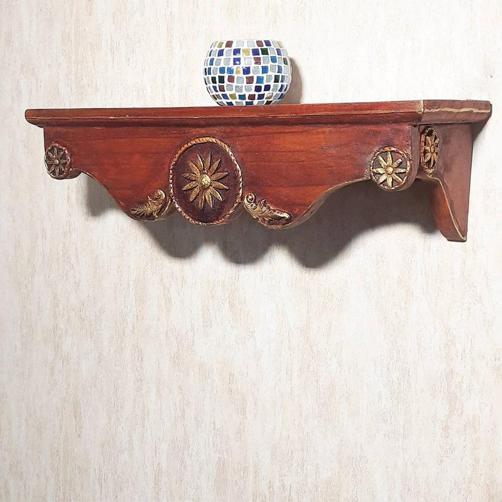 Danforth Solid Wood Wall Shelf