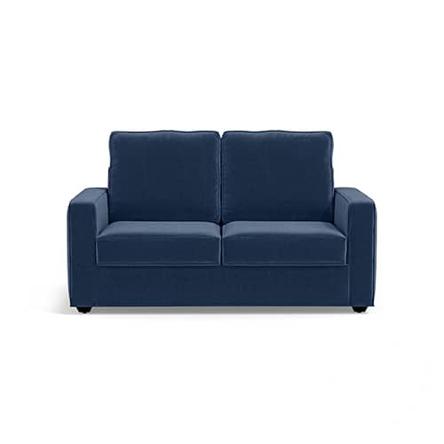 Apollo Compact Sofa (Colour : Lapis Blue, Cushion : Hard, Back Type : High Back, Seater : 2+1+1) - Urban Ladder