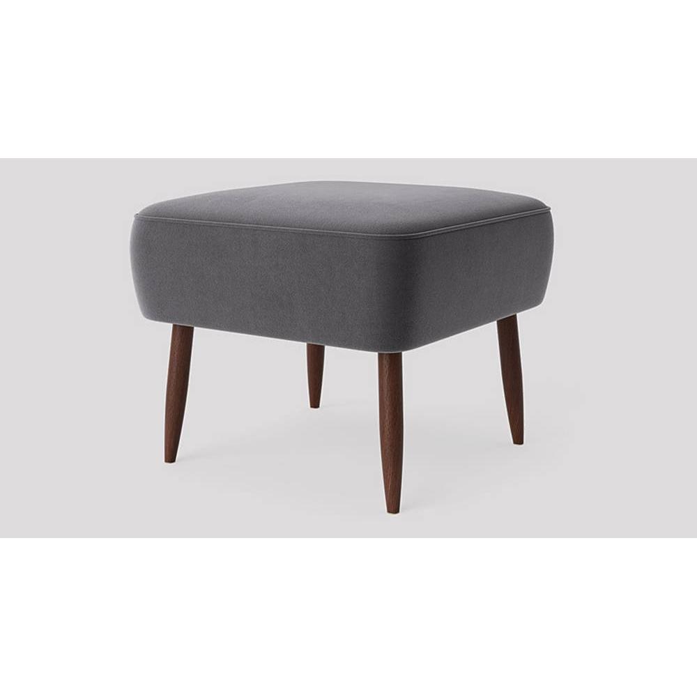 Billie Ottoman Color in Black