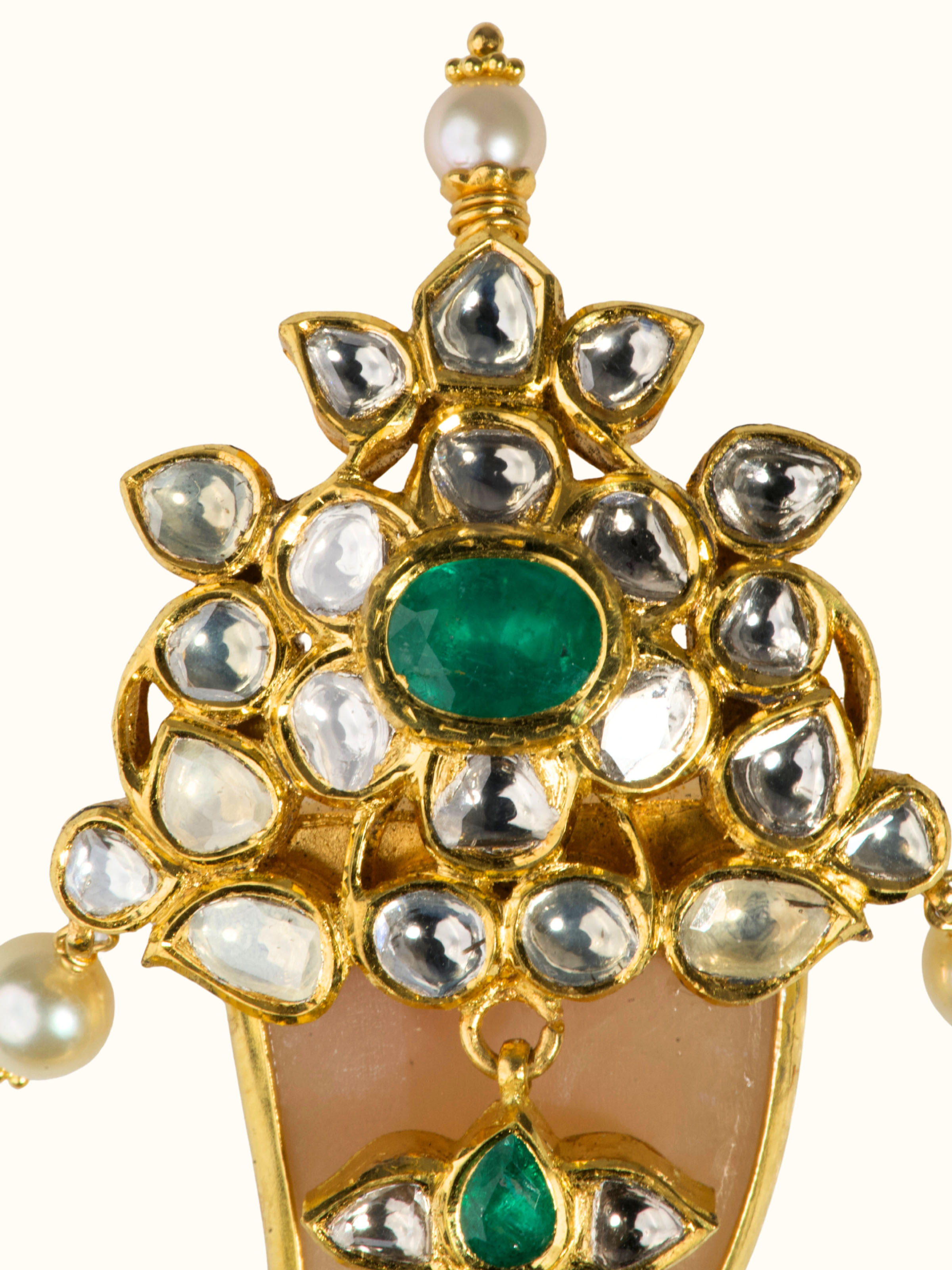 Jadau 22 Karat Gold Pendant