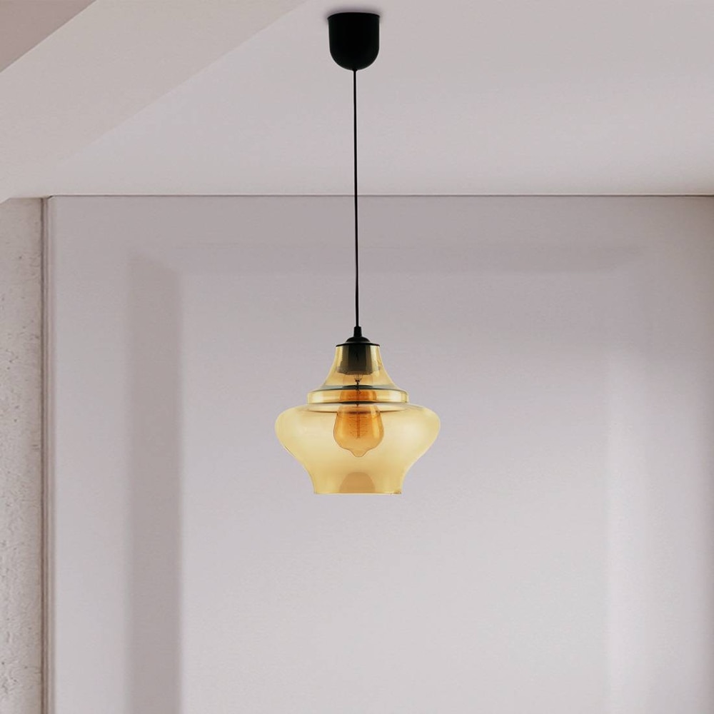 Adalyn Glass Hanging Light - Kapoor Lamp Shades