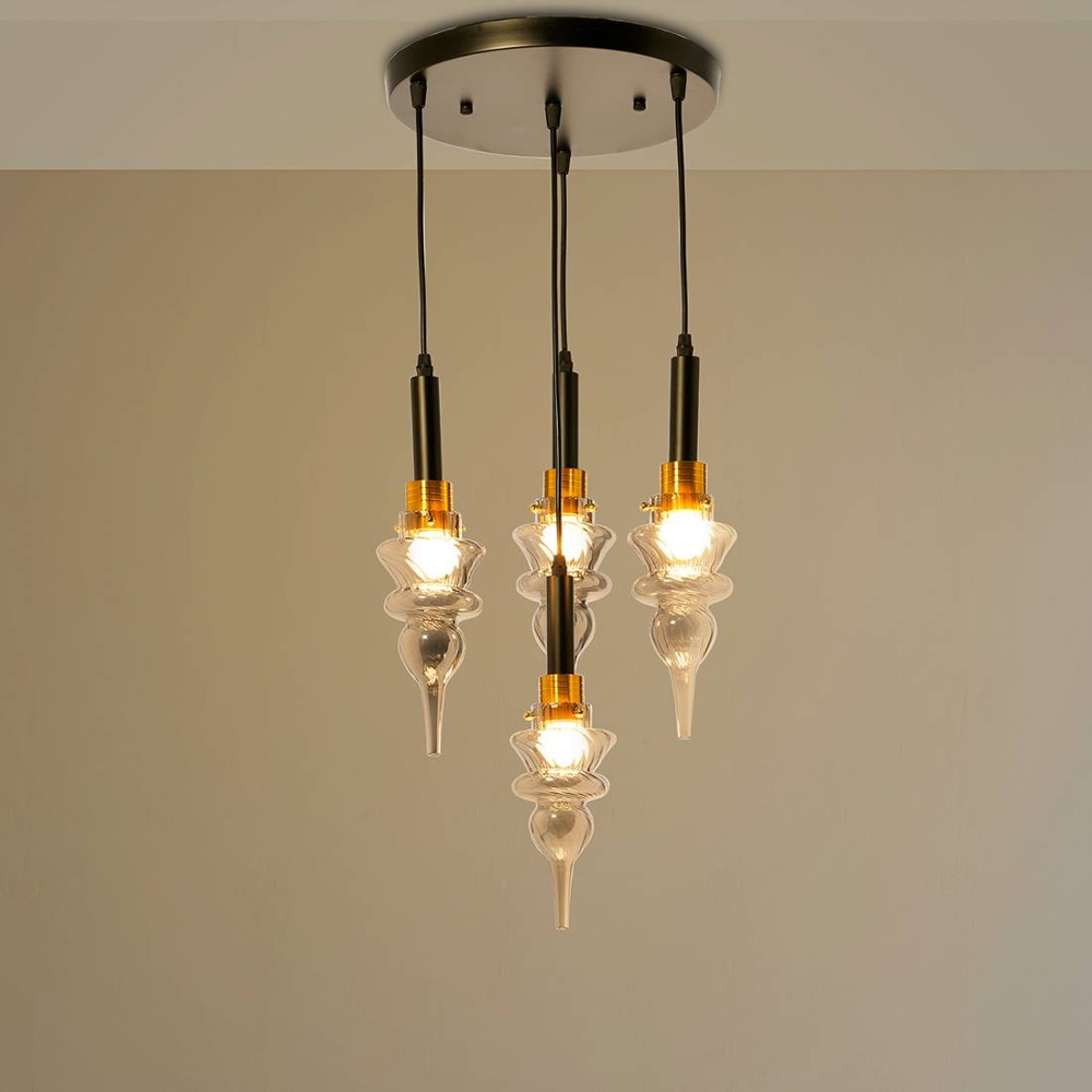 Marlin Glass Hanging Light - Kapoor Lamp Shades