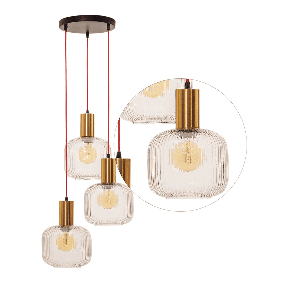 Elsa Glass Hanging Light