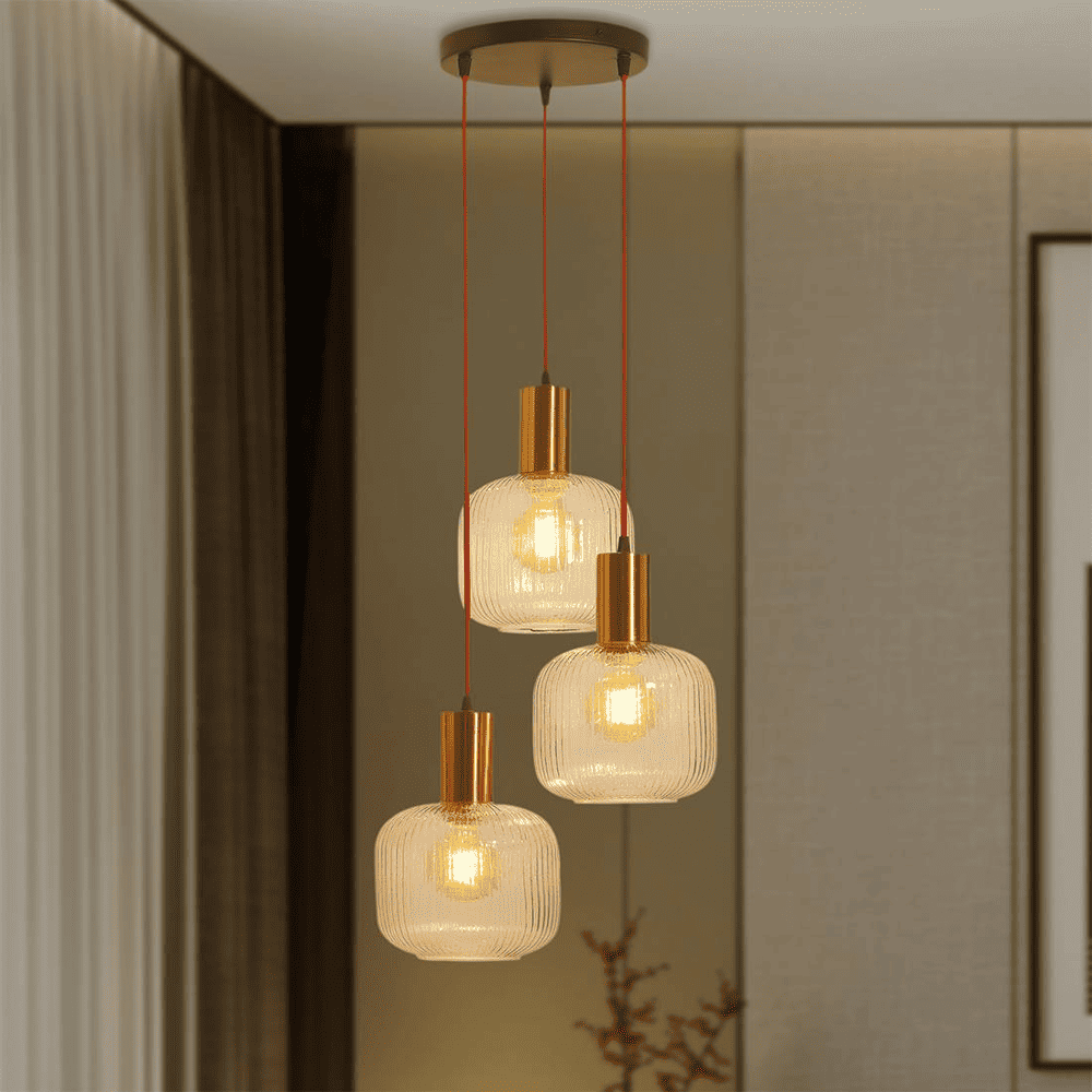 Elsa Glass Hanging Light