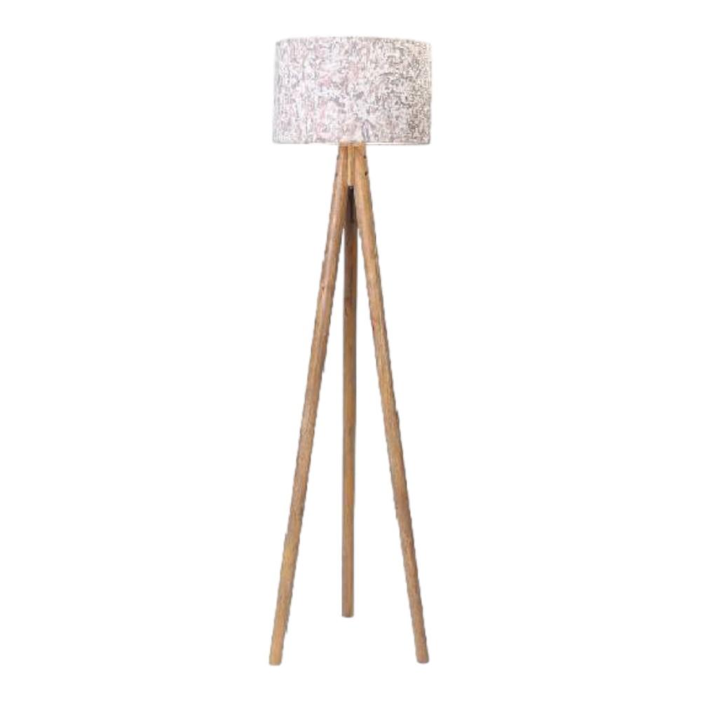 Flake floor lamp Beige