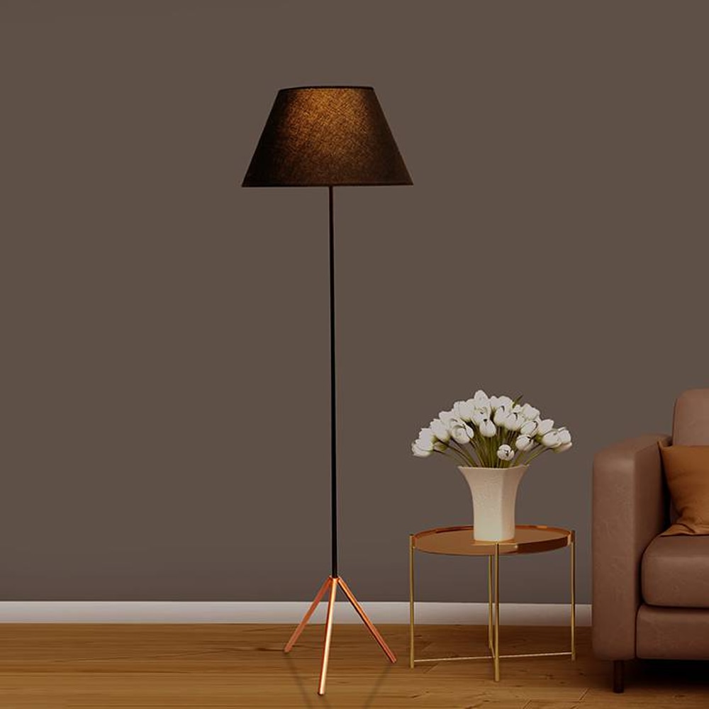 Beatrice - Black Floor Lamp - Kapoor Lamp Shades
