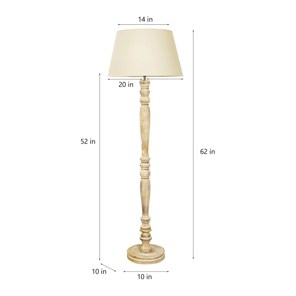 Rastus Wood Floor Lamp