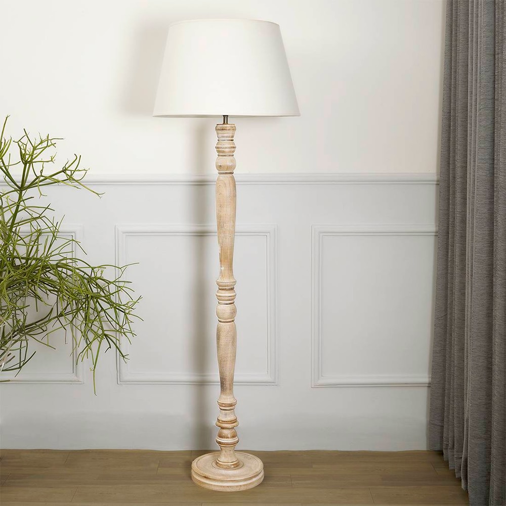 Maja Wood Floor Lamp