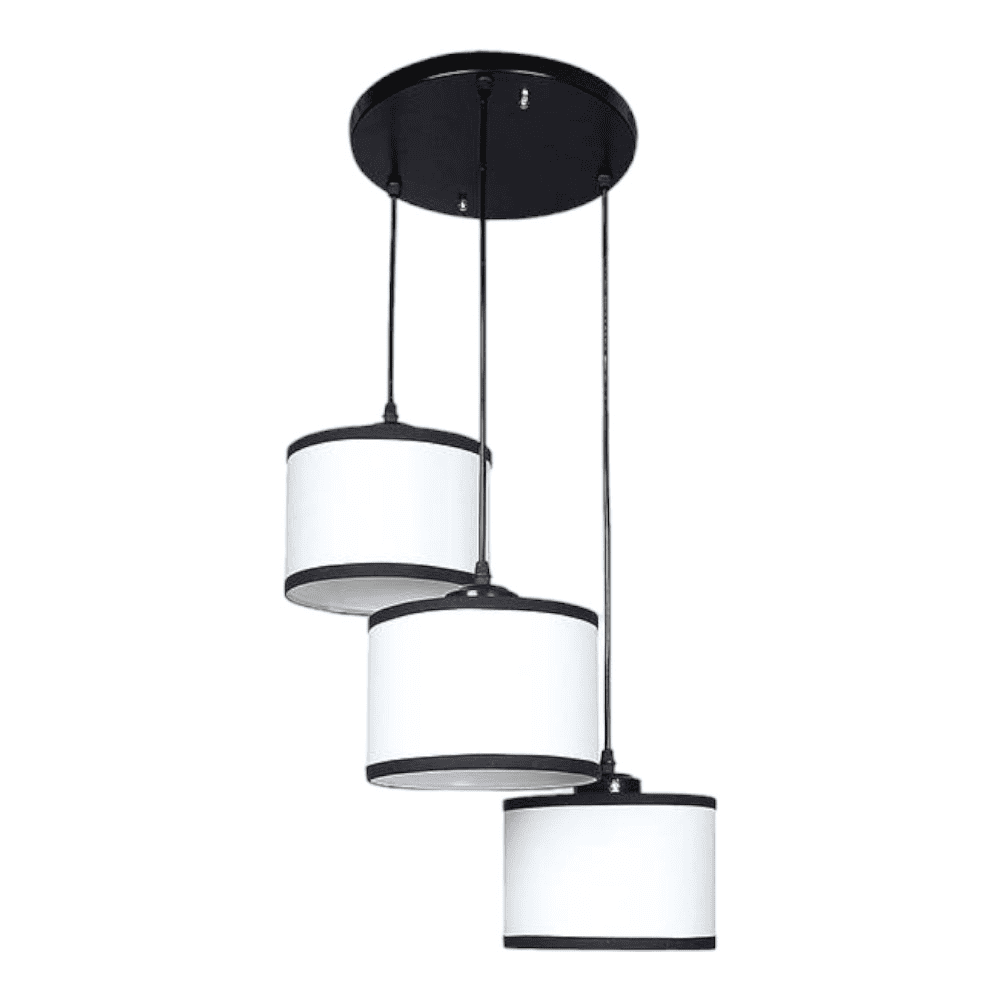 Harvey Multicolour Fabric Cluster Hanging Light