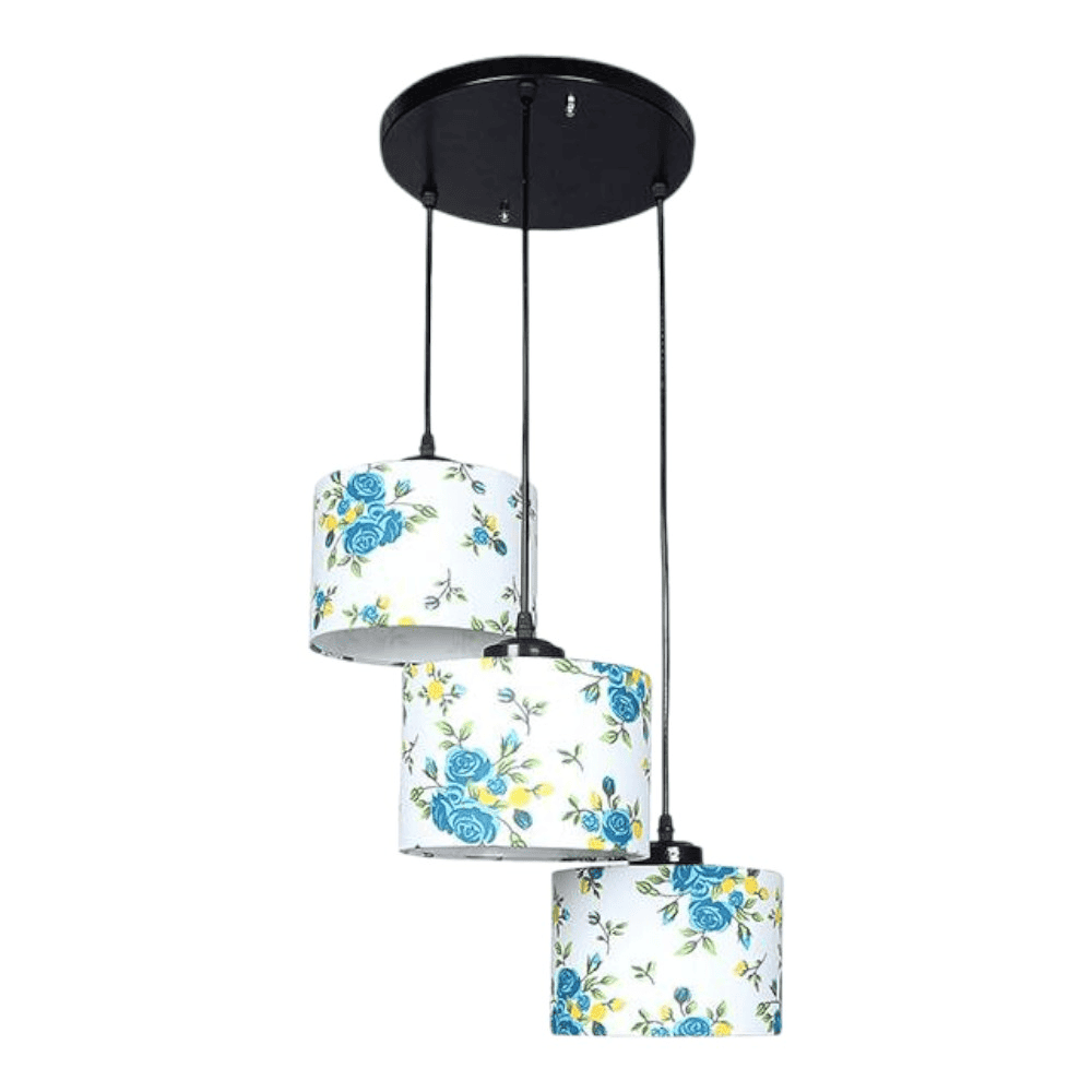 Erik Multicolour Fabric Cluster Hanging Light