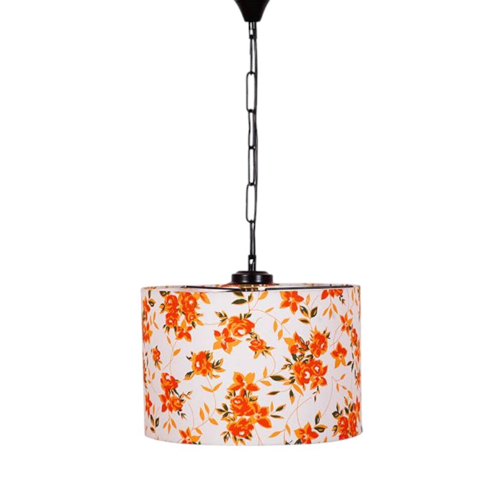 Braylon Multicolor Fabric Hanging Light