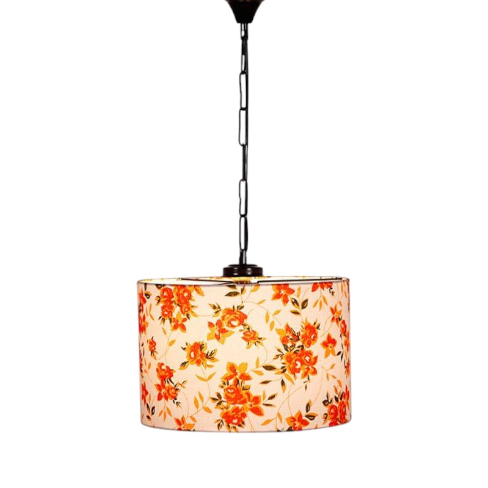 Braylon Multicolor Fabric Hanging Light