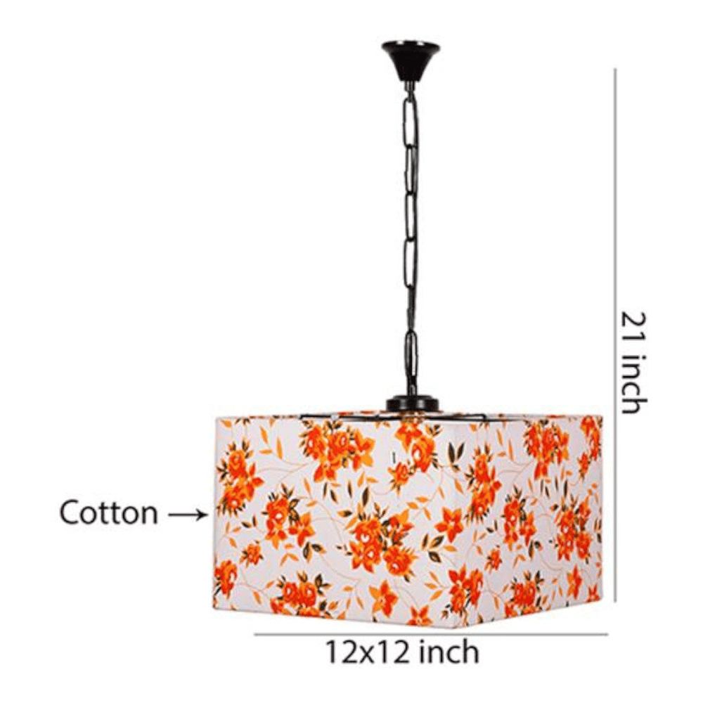 Makai Multicolor Fabric Hanging Light