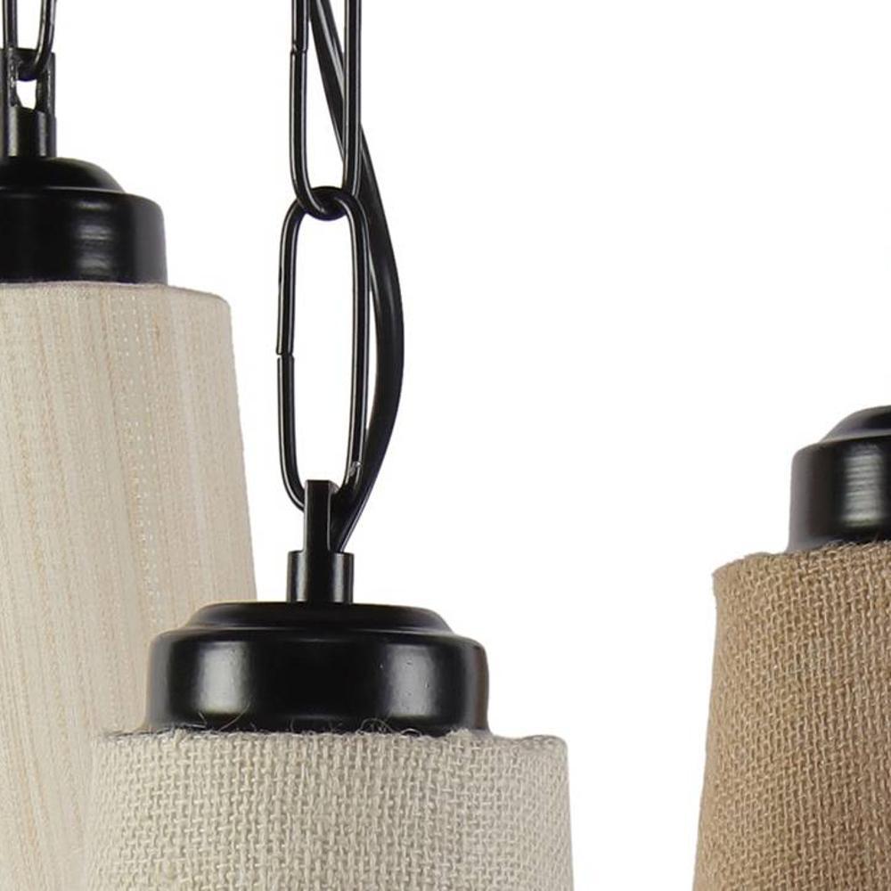 Ahmad Multicolor Fabric Cluster Hanging Light