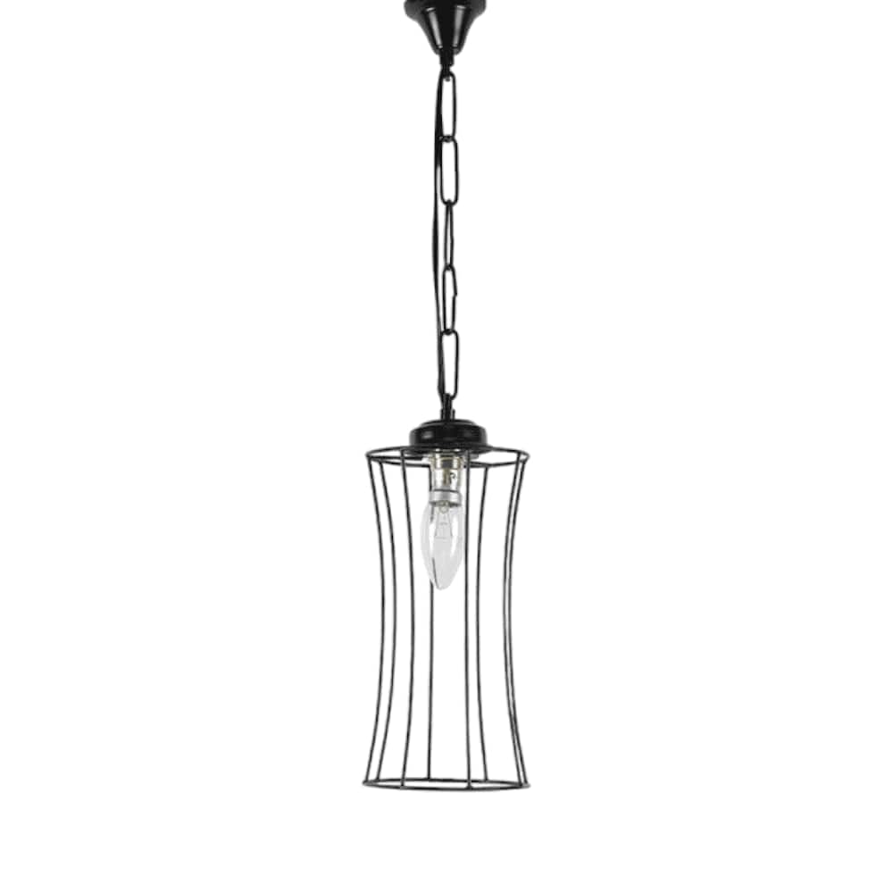 Finnley Black Metal Hanging Light