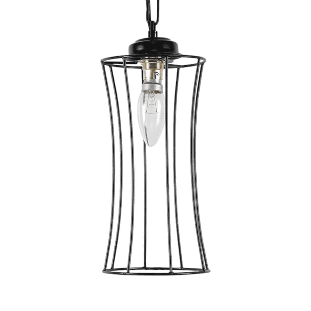 Finnley Black Metal Hanging Light