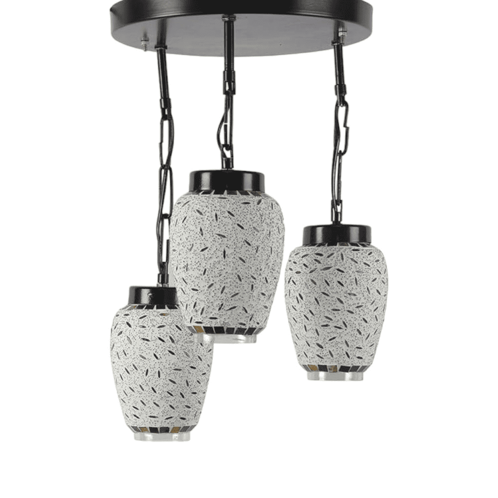 Tatum Multicolour Glass Cluster Hanging Light