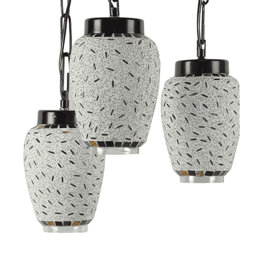 Tatum Multicolour Glass Cluster Hanging Light