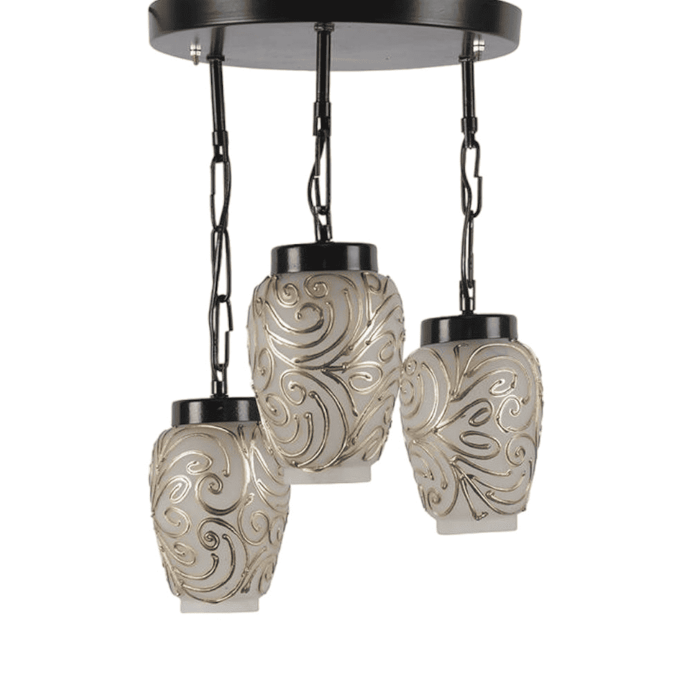 Moses Multicolour Glass Cluster Hanging Light