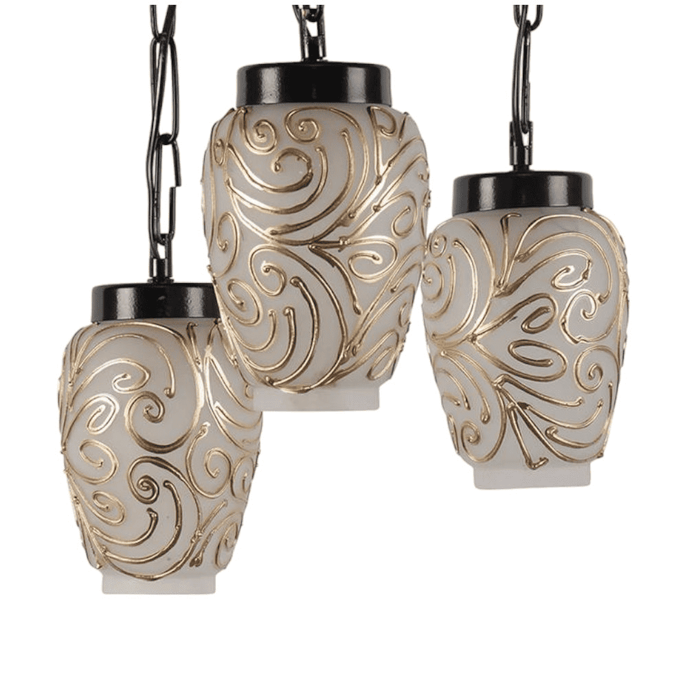 Moses Multicolour Glass Cluster Hanging Light