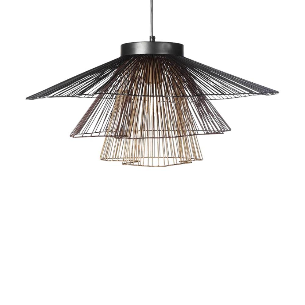 Cobi Black Iron Hanging Light