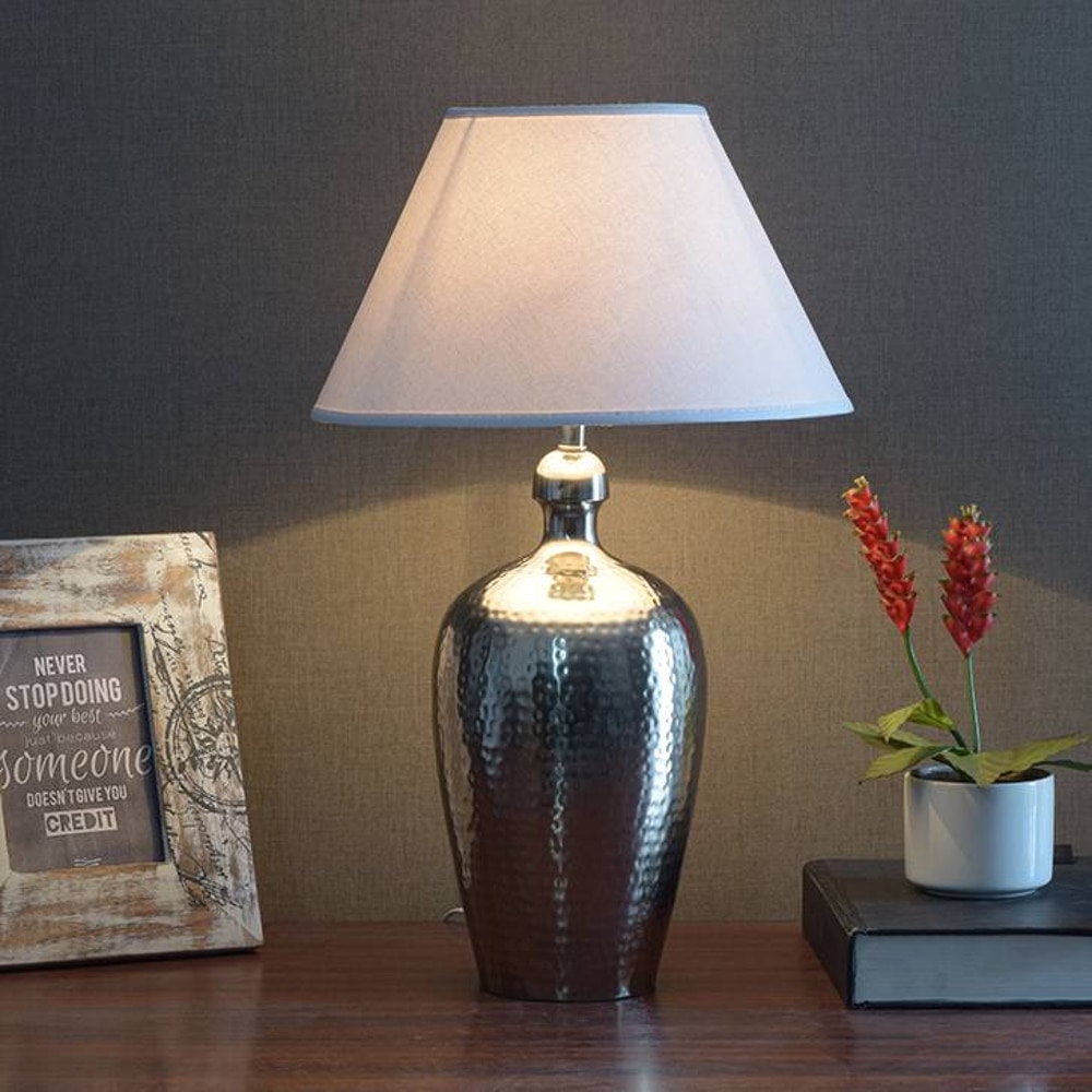 Sawyer - White Table Lamp - Kapoor Lamp Shades