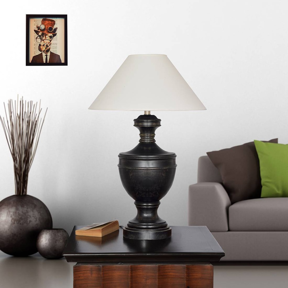 Ewan Wood Table Lamp - Kapoor Lamp Shades