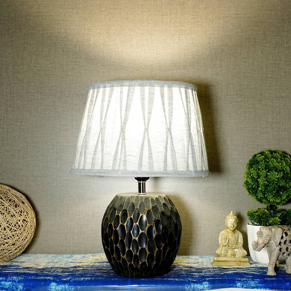 Karma Wood Table Lamp - Kapoor Lamp Shades