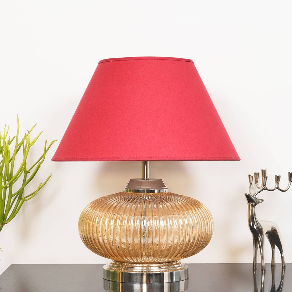 Lilian Glass Table Lamp - Kapoor Lamp Shades