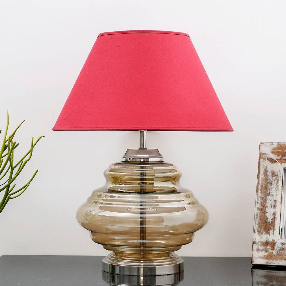 Rosemary Glass Table Lamp - Kapoor Lamp Shades
