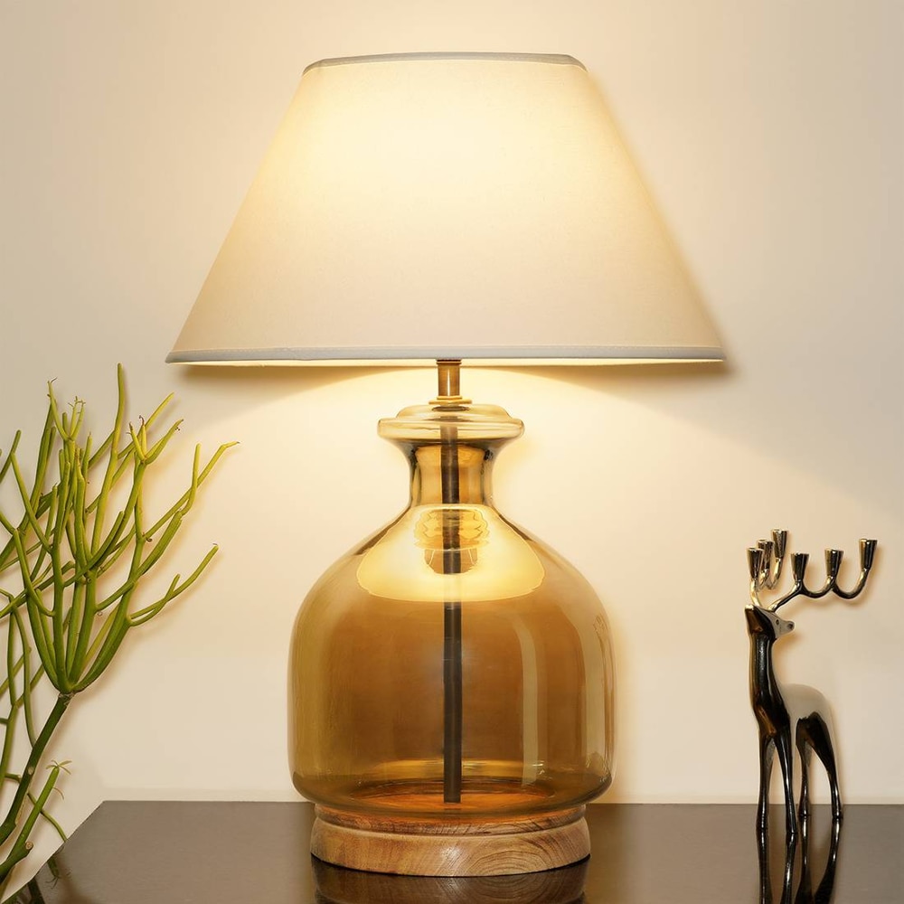 Laurel Glass Table Lamp - Kapoor Lamp Shades