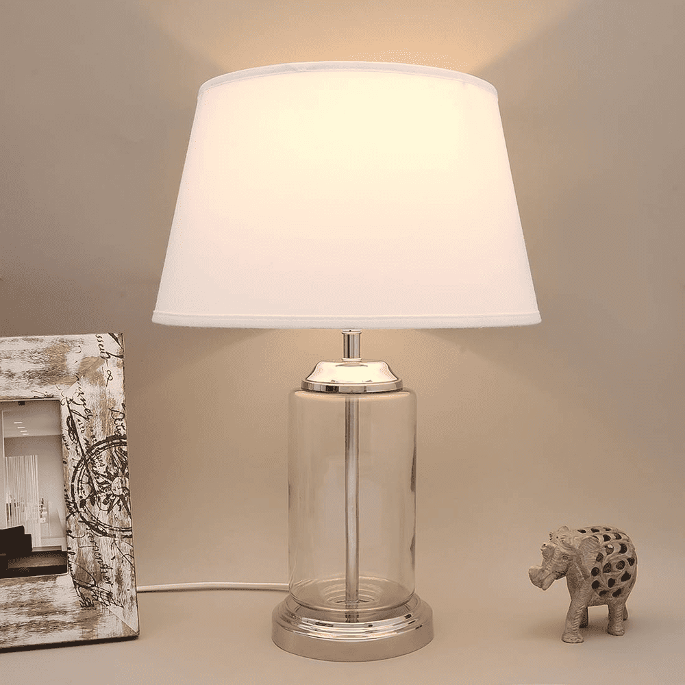Ridge Glass Table Lamp